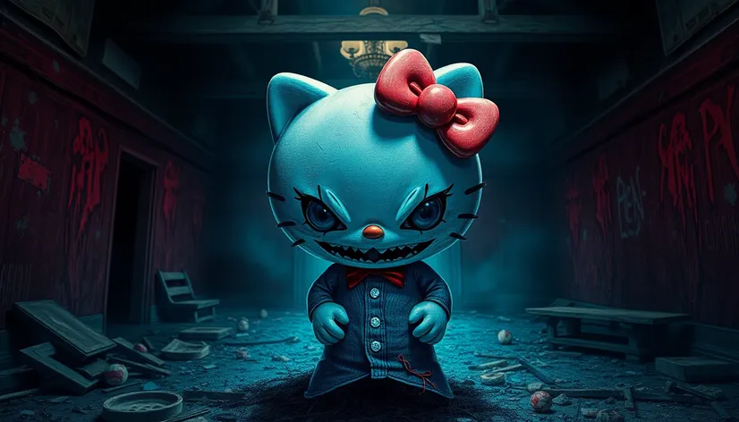 horror hello kitty