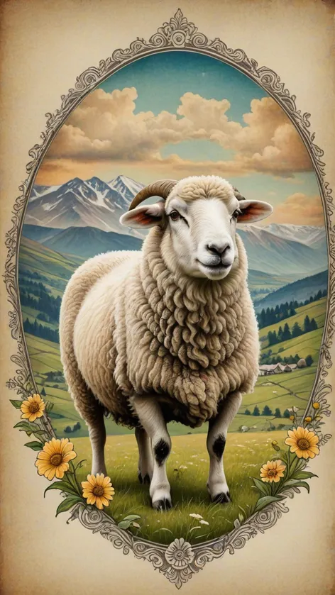 sheep tattoo