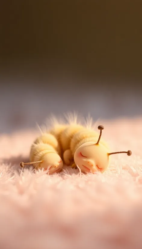 sleeping caterpillar