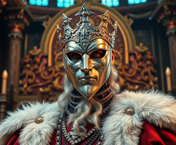 silver mask king