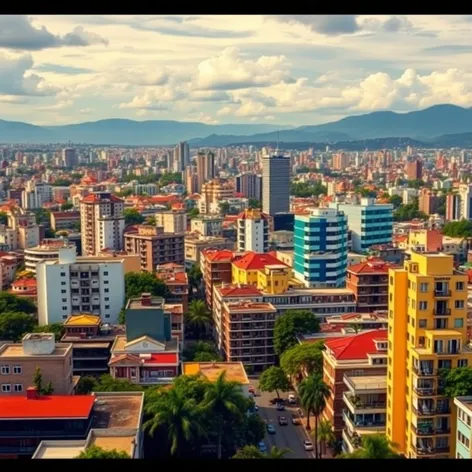 paisaje urbano colombia hori