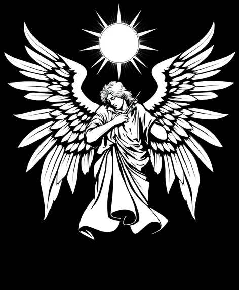 archangel michael black and