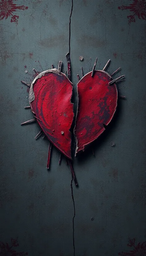 broken heart wallpaper