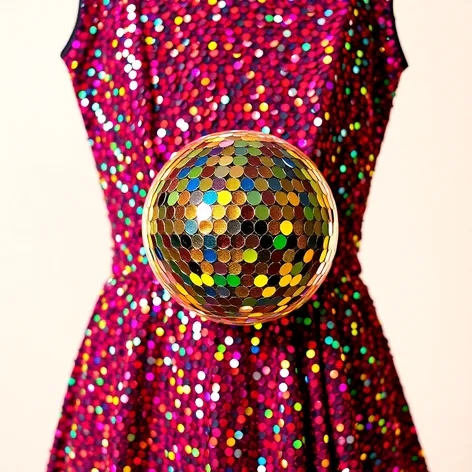 disco ball dress