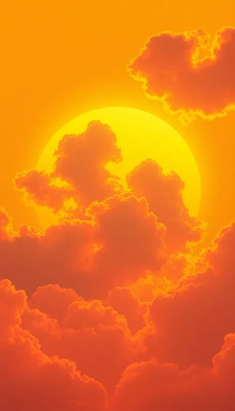 yellow sun background