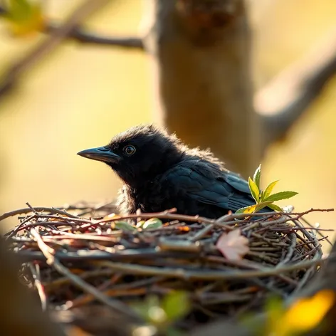 baby raven