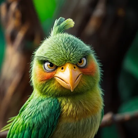 green bird from angry