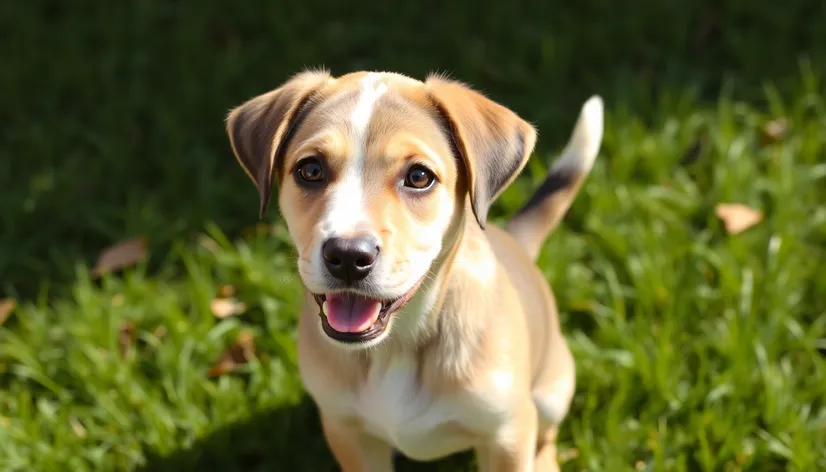 hound lab mix puppy