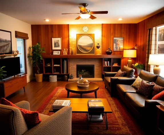 midcentury modern living room