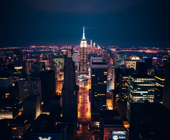 new york at night