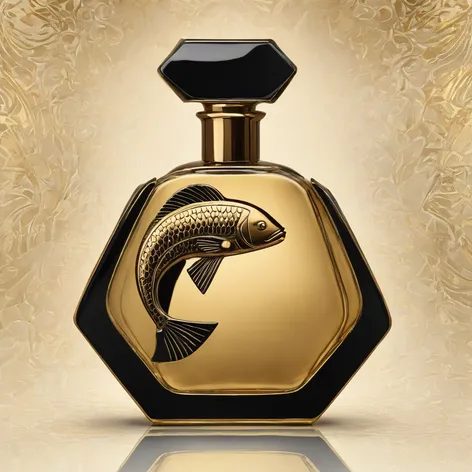 dark gold retrofuturistic perfume