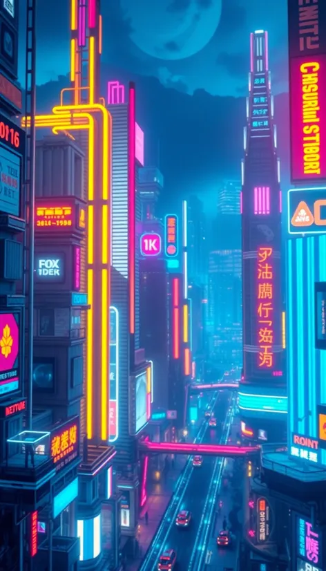 pretty futuristic city