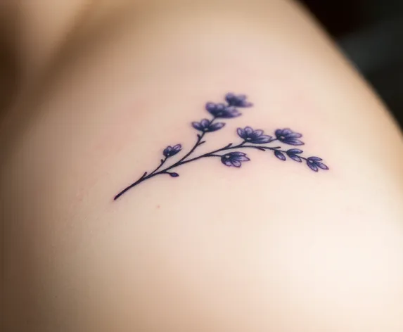 lavender tattoo