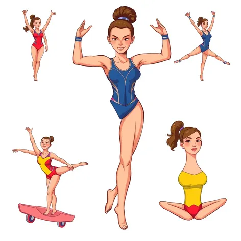 icons for womens gymnastics