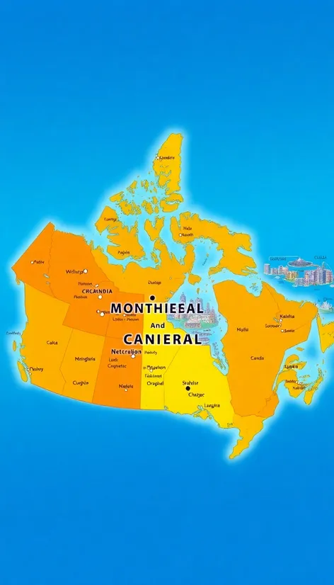 map of canada montreal