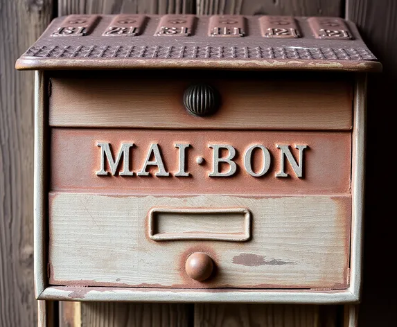 older words for mailbox