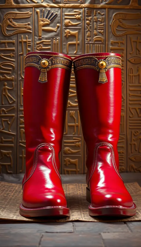 big red boots papyrus