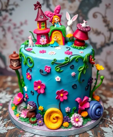 alice in wonderland cake