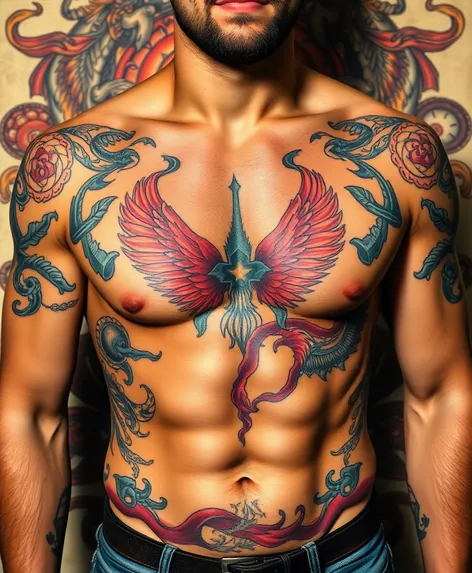 tattoos on guys ribs