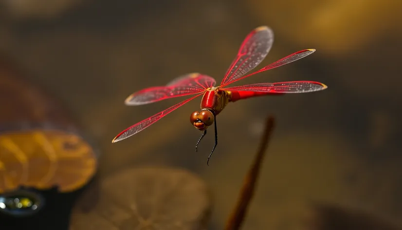 red dragonfly meaning