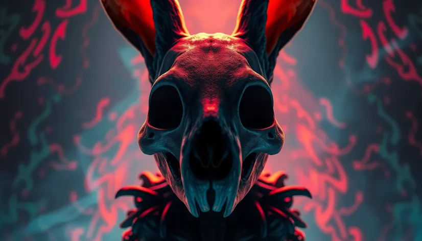 rabbit skull