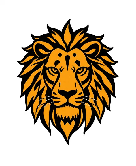 simple lion tattoo designs