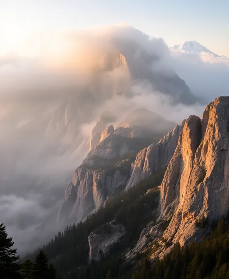 clouds rest yosemite national