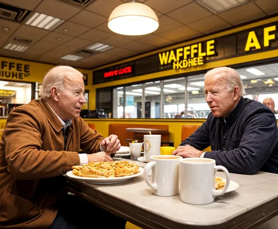 biden at waffle house