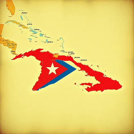 cuba map america