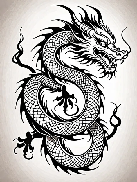 japanese dragon tattoo