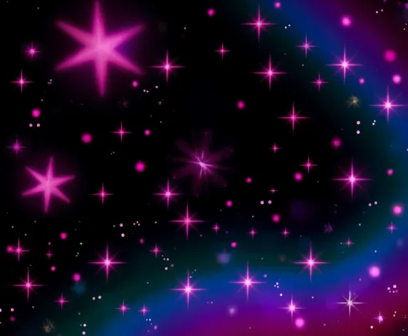 pink stars