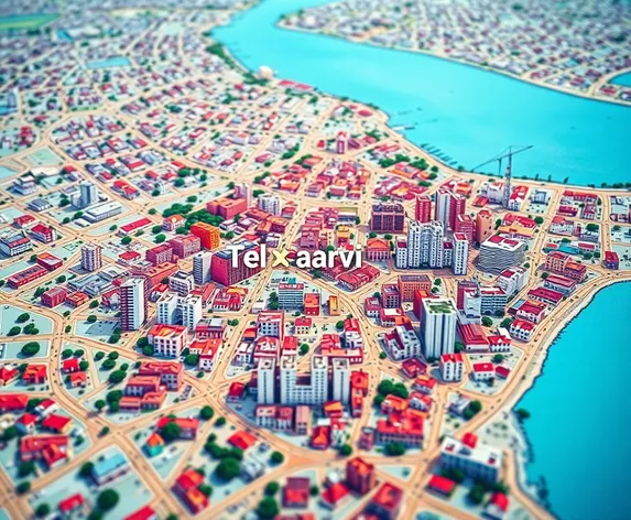 map of tel aviv