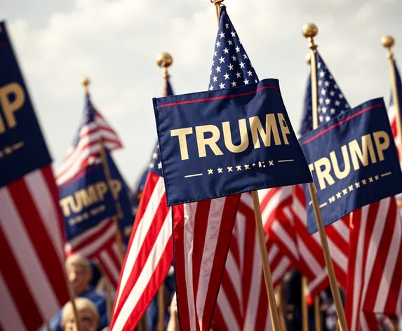 trump flags