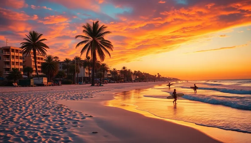 sunrise on myrtle beach