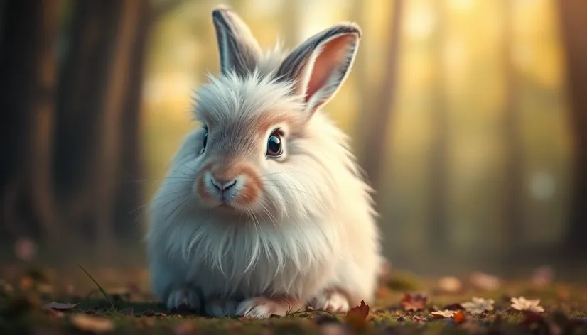 long haired rabbit