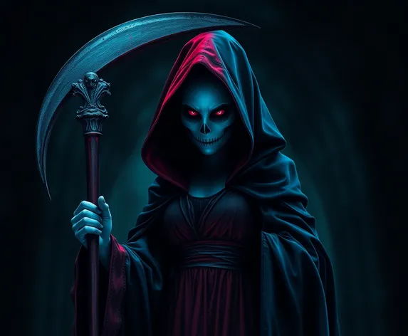 female grim reaper wallpaper