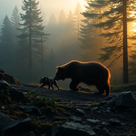 bear hunting dog