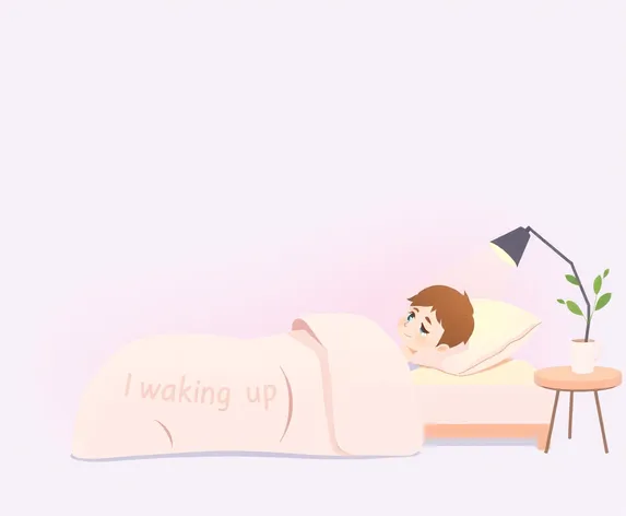 waking up transparent background