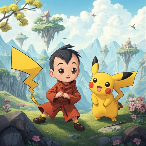 Aang pikachu