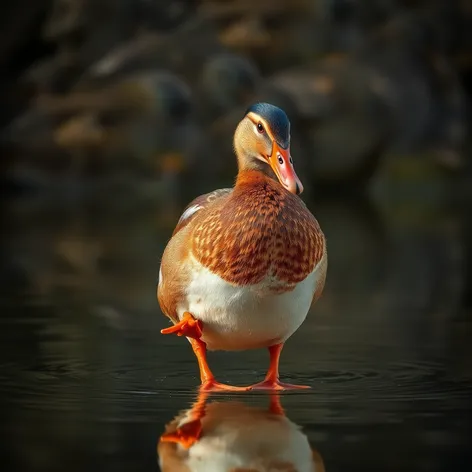 splay foot duck