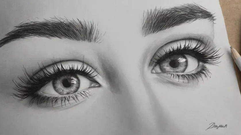 eye pictures drawing