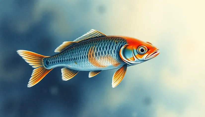 coy fish painting