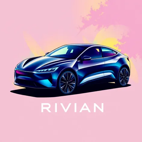 electric car rivian coloring