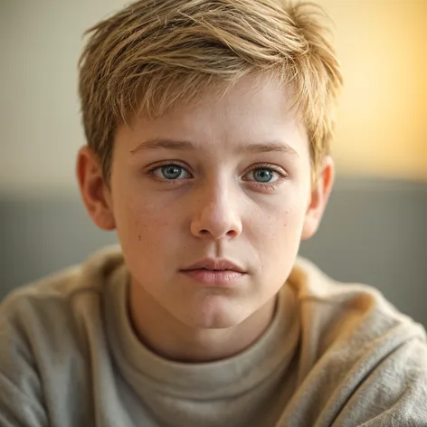 ennui,handsome,white boy,12 years old