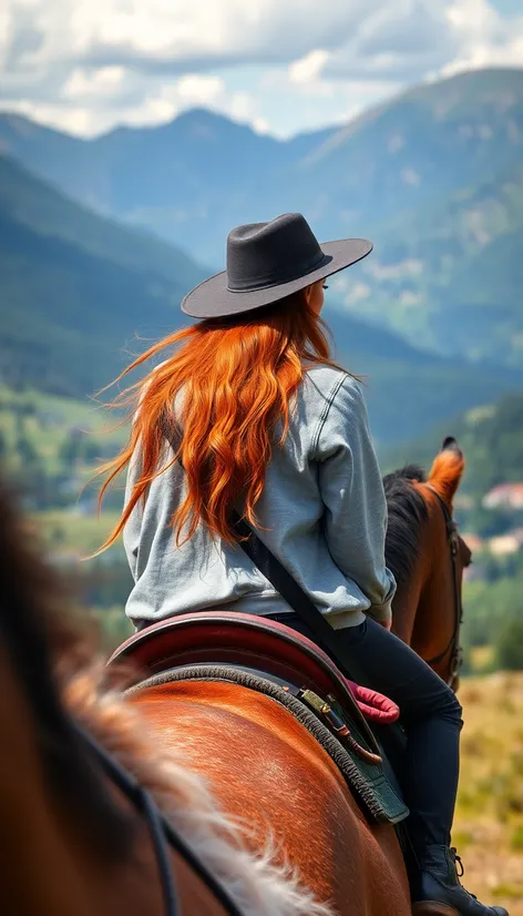 riding redheads