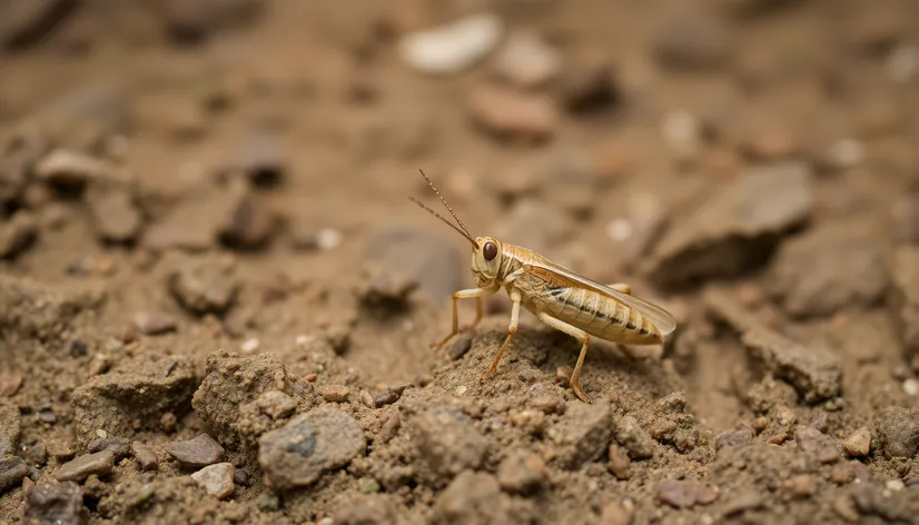 brown grasshopper insect