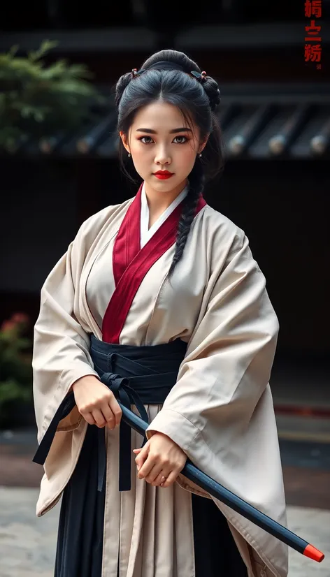 samurai hakama kimono aikido