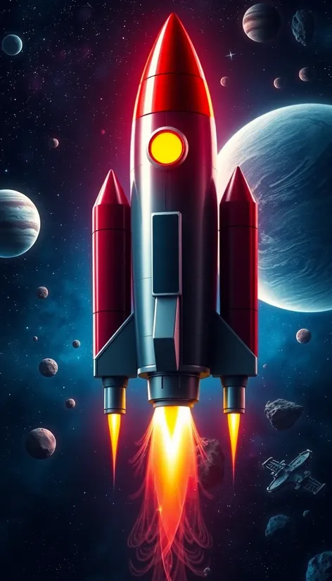 realistic rocket ship