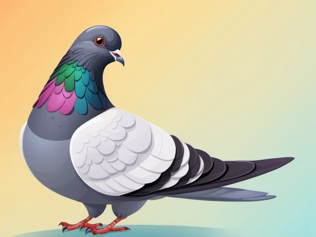 cartoon pigeon