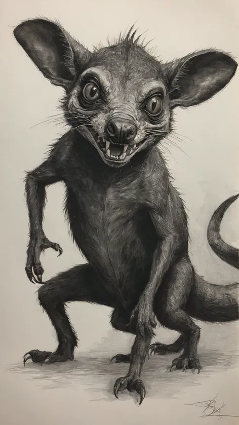 chupacabra drawing